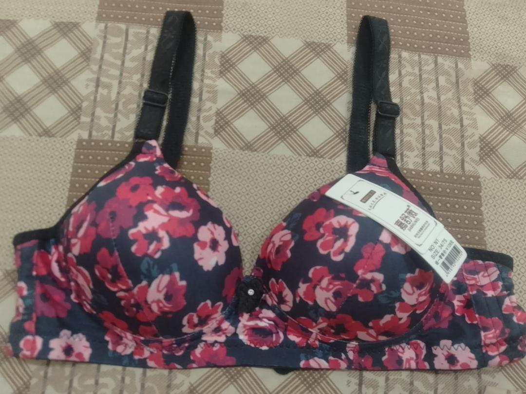 Cotton Printed Comfortable And Breathable Padded Bra