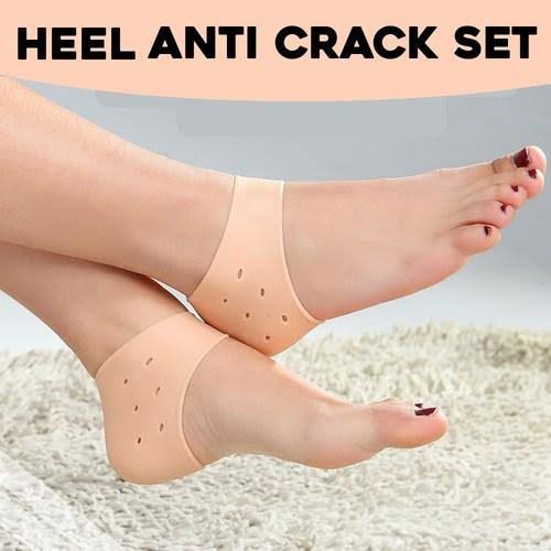 Half Heel Pain Anti-crack Silicone Set – Unisex Anti-crack Pain Relief – 01 Pair