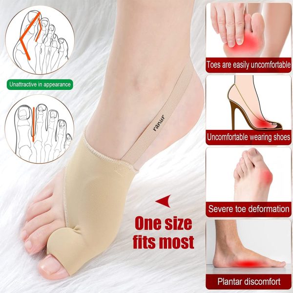 Smart Care Bunion Support Foot Mate Correction Socks Toes Separator Feet Care