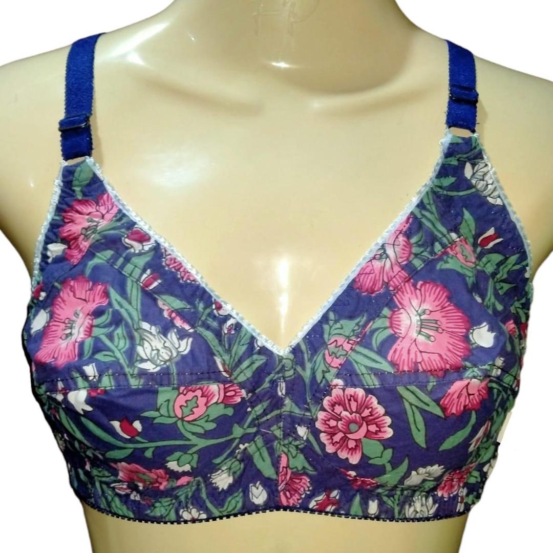 Pack Of 6 Cotton Bra For Girls & Women , Comfortable And Lightweight Non-Padded Bra