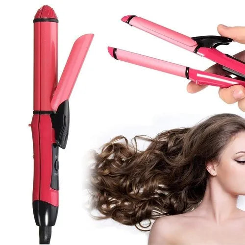 2-in-1 Nova Hair Straightener And Curler