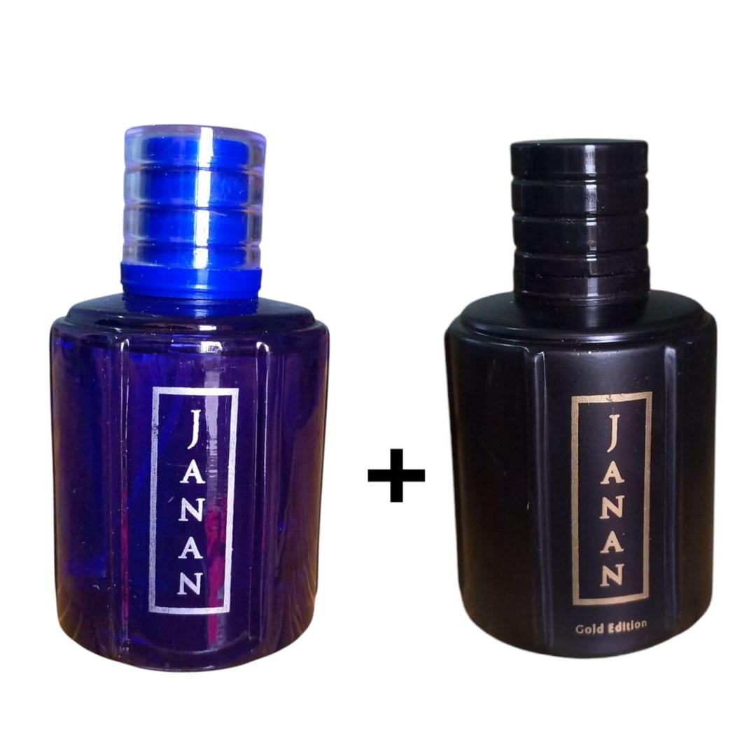 Long Lasting Woody Perfume Set - 2 Pcs Refreshing Unisex Fragrance