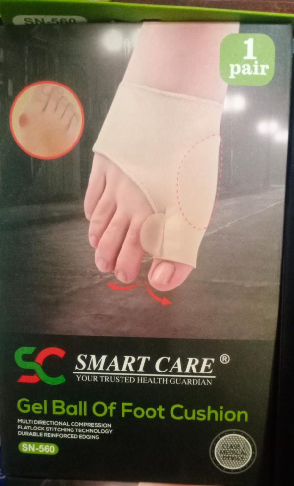 Smart Care Bunion Support Foot Mate Correction Socks Toes Separator Feet Care