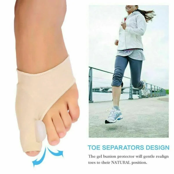 Smart Care Bunion Support Foot Mate Correction Socks Toes Separator Feet Care